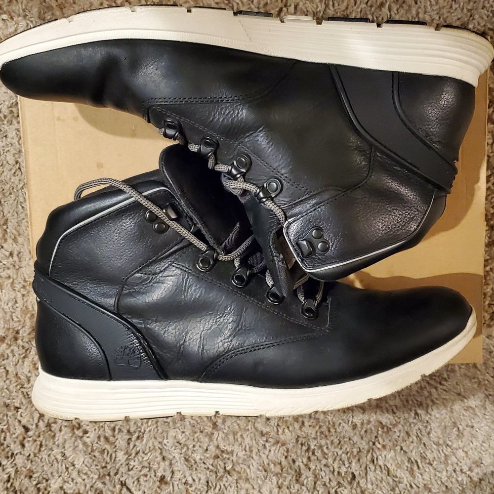 TIMBERLAND Killington Black Leather Boots Sz 12